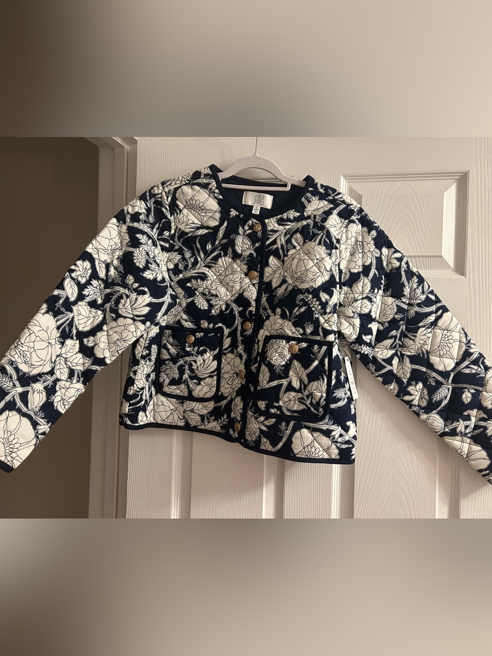 NWT Time and Tru Quilted Jacket